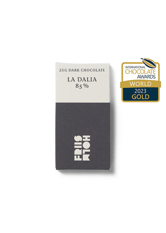 La Dalia 85 % The Lazy Cocoa Growers Blend, 25 g.